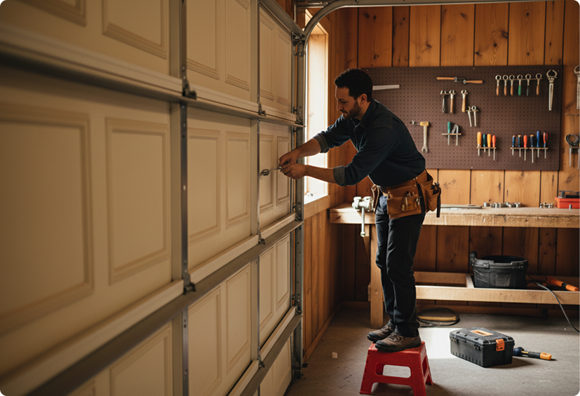 Garage Door Spring<br> Replacement